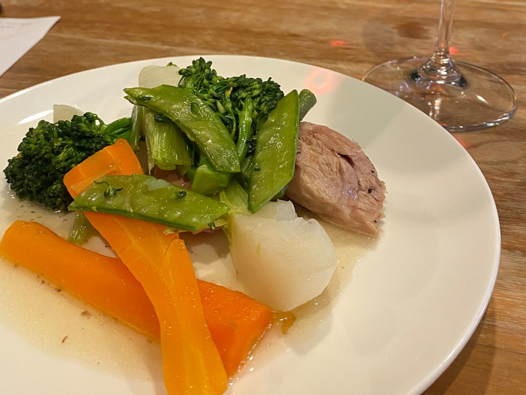 マルタンシェフ特製の添え野菜