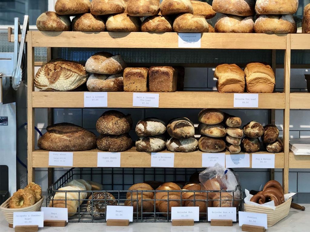 パン屋で売られているパン